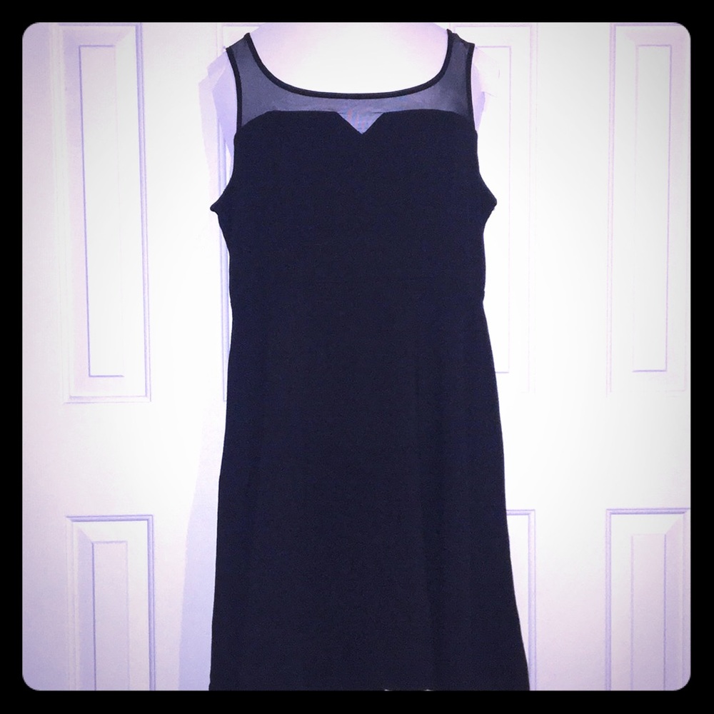 Flirty black dress